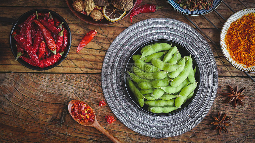 新鲜毛豆图片