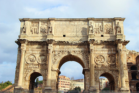 古罗马凯旋门遗址图片