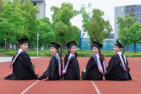 大学生毕业季毕业照高清图片素材