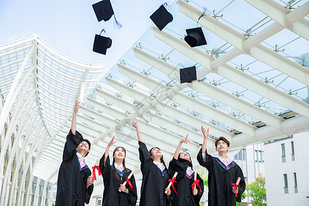 大学生毕业季学位帽高清图片素材