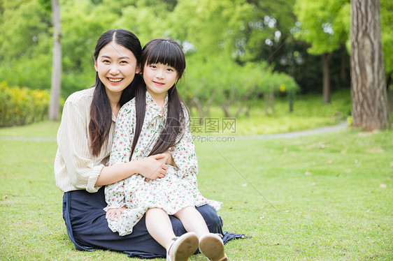 可爱母女图片