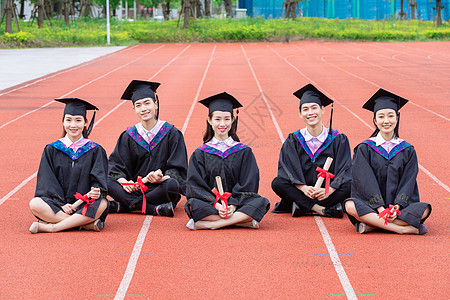 毕业人物大学生毕业季背景