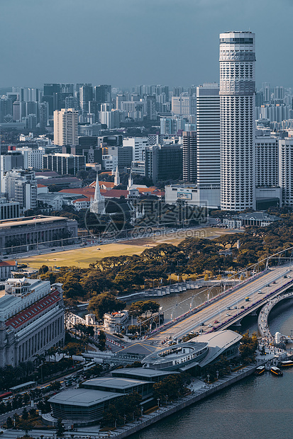 午间新加坡东岸图片