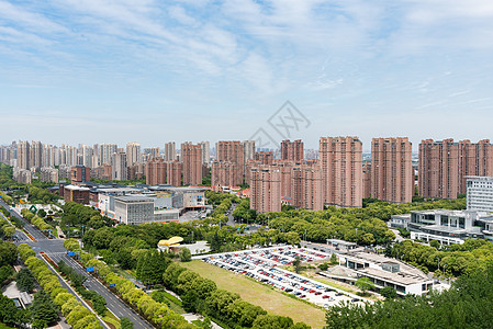 高楼住宅小区楼盘背景