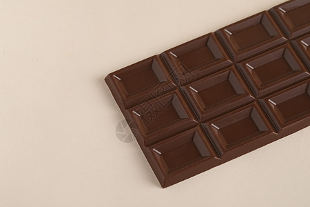 块状巧克力一整块巧克力背景