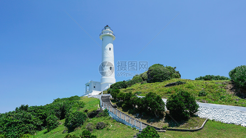 台湾绿岛灯塔图片
