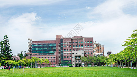 台湾清华大学综合大楼背景图片