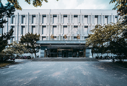 南京大学图书馆背景图片