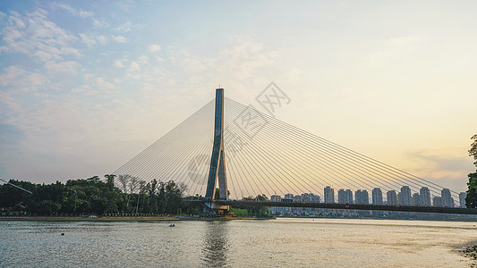 福州三县洲大桥背景图片