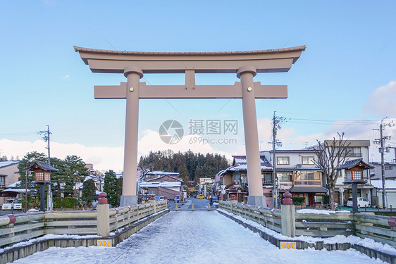 日本神社鸟居图片