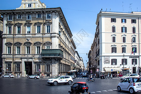 意大利罗马街头历史气息古建筑图片