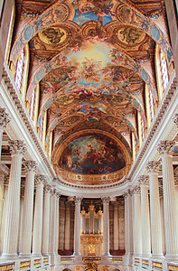 法国凡尔赛宫背景图片