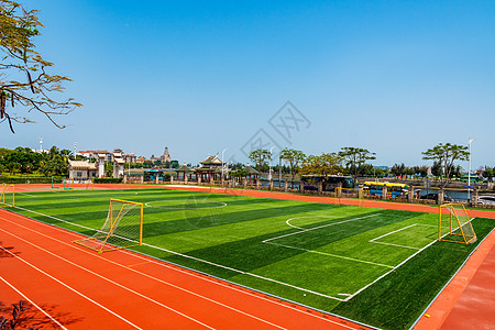 巴塞罗那足球场厦门华侨大学体育场背景