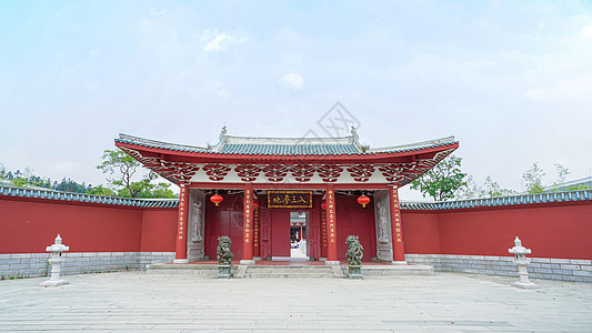 南少林寺寺庙建筑图片