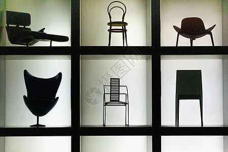 椅子橱窗展图片