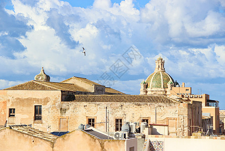 西西里岛特拉帕尼老城图片