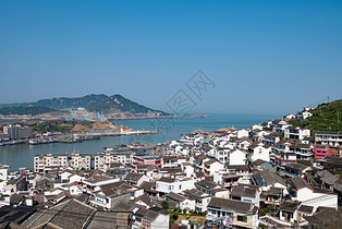 枸杞岛海边小镇图片