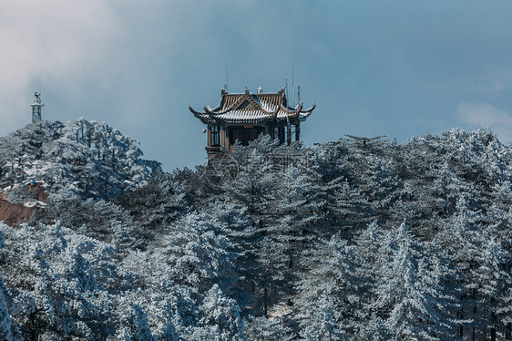 雪后黄山图片