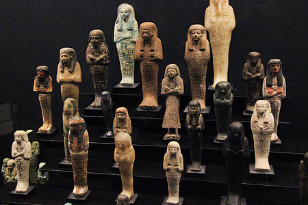 梵蒂冈博物馆古埃及陶俑图片
