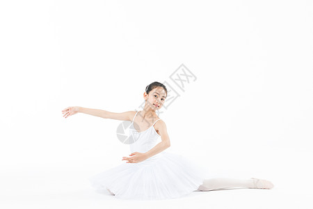 芭蕾舞蹈培训小女孩跳芭蕾舞背景