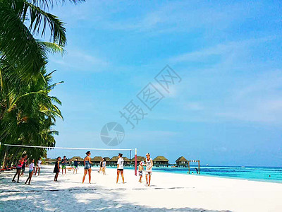 马尔代夫马尔代夫沙滩高清图片