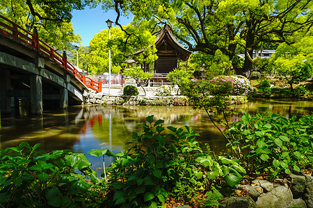 天满宫祈福日本福冈周边太宰府天满宫背景