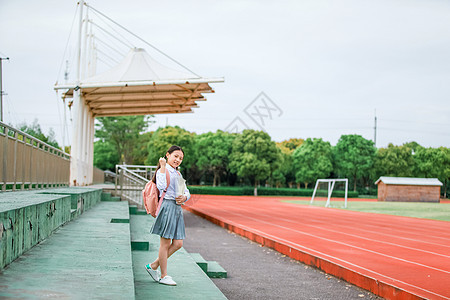 小学生形象背景图片