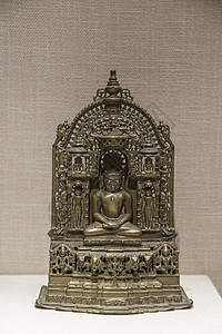 国家博物馆缅甸镀金佛雕塑图片