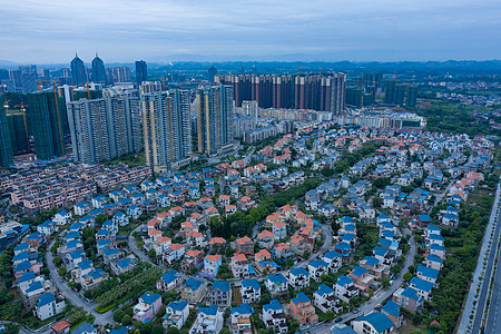 桂林新城区航拍图图片
