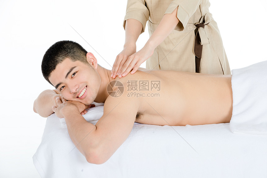 男性SPA按摩图片