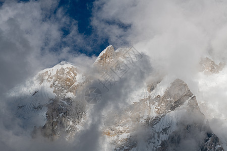 尼泊尔ebc雪山图片