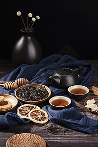 茶叶与茶具图片