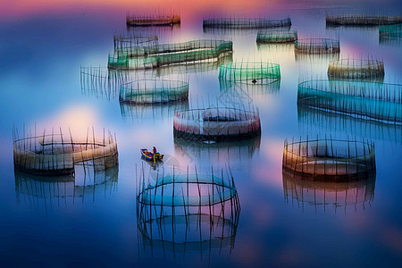 霞浦南湾背景图片