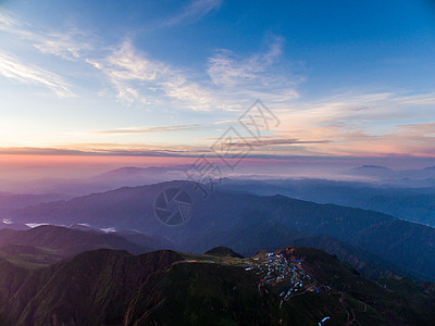 四川牛背山风景图片