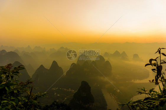 桂林山水甲天下图片