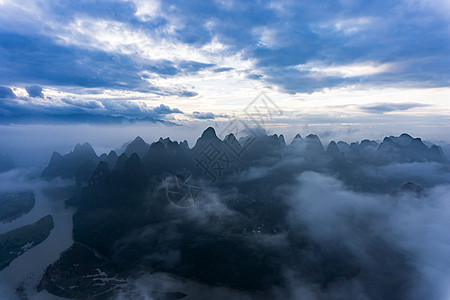 桂林山水风光背景图片