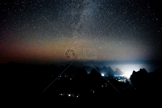 桂林星空图片