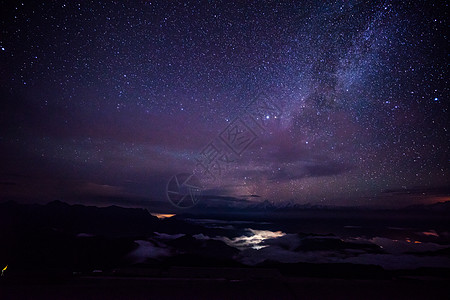 风景  梦幻桂林星空背景