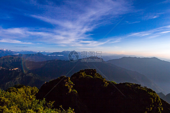 桂林山水夜色图片