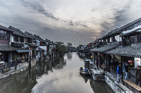 西塘古镇景色5A景区高清图片素材