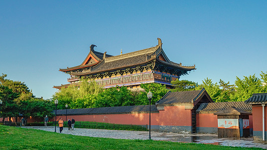 辽阳广佑寺辽宁广仁寺高清图片