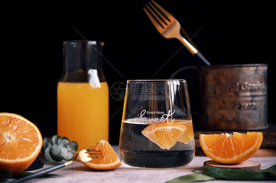 静物水果橙子图片
