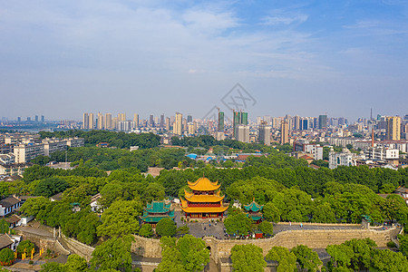 中国老建筑湖南岳阳楼背景