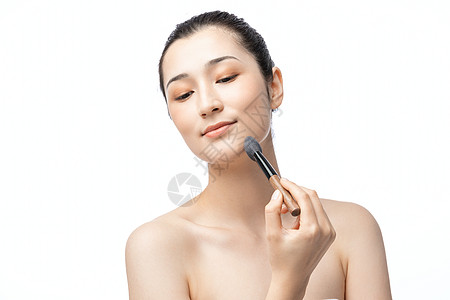 女性化妆背景图片