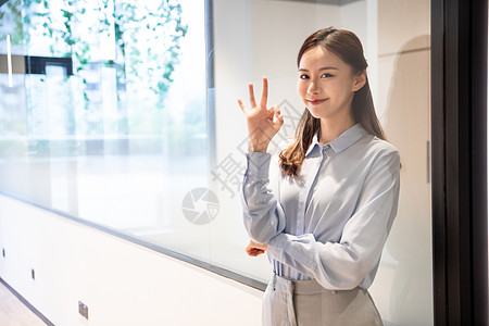 商务女青年形象高清图片