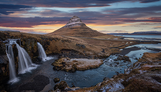冰岛自然风光风景高清图片素材