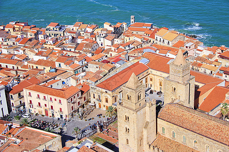 意大利西西里岛切法卢教堂图片