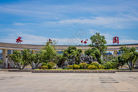 天津海河天津风景水上公园背景