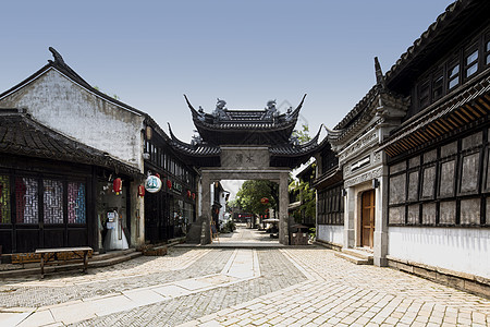 中式建筑亭子图片
