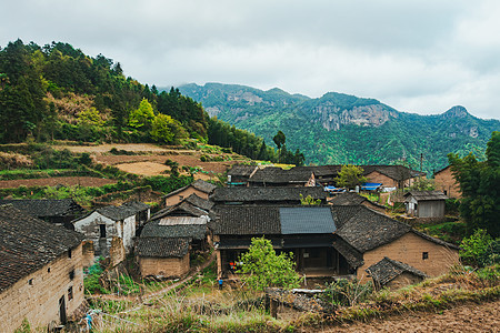 浙江仙居户外风景世外桃源高清图片素材